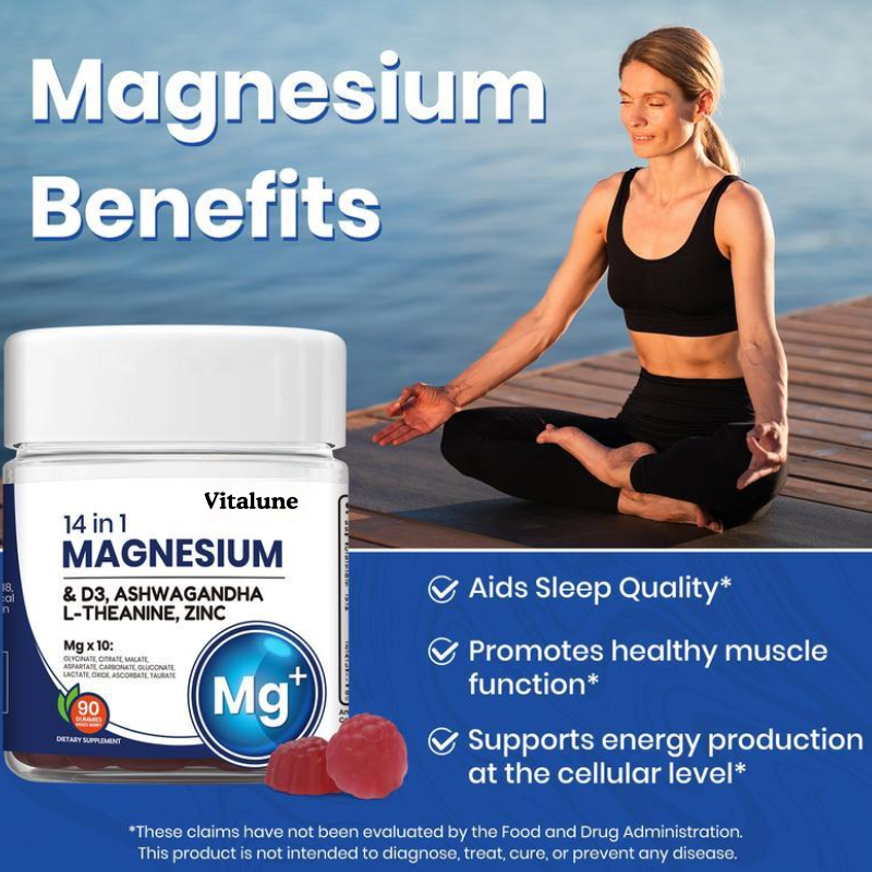 Vitalune™ 14 in 1 Magnesium Complex Gummies